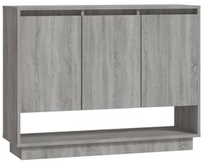 vidaXL Ντουλάπι Γκρι Sonoma 97x31x75 εκ. από Επεξεργασμένο Ξύλο