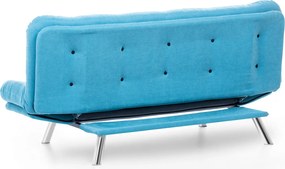 3-Seat Sofa-Bed Misa Sofabed - Turquoise Turquoise