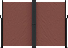 vidaXL Σκίαστρο Πλαϊνό Συρόμενο Καφέ 180 x 1000 εκ.