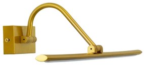 Φωτιστικό Τοίχου - Απλίκα Mira 60433 Led 12W 60x20x13cm Gold GloboStar Aluminium