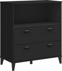 vidaXL Βιβλιοθήκη VIKEN Μαύρη 80x40x90 εκ. από Επεξεργασμένο Ξύλο