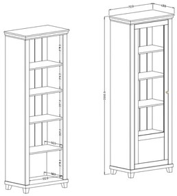 Βιτρίνα Capel-Αριστερή-Prasino