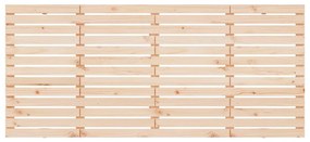 vidaXL Κεφαλάρι Επιτοίχιο 156 x 3 x 91,5 εκ. από Μασίφ Ξύλο Πεύκου