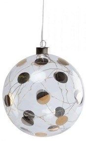 Χριστουγεννιάτικη Μπάλα Με Led Dots LBTRD0089907 Φ15cm Multi Raeder