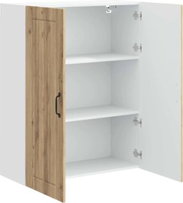 vidaXL Ντουλάπα Τοίχου LUCCA Artisan Δρυς 80 x 31 x 100 εκ.