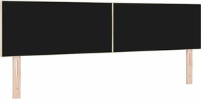 vidaXL LED κεφαλάρι Κρεμ 180 cm ύφασμα