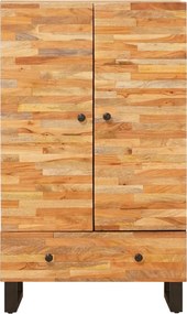 vidaXL Αποθηκευτικός Ψηλός Ντουλάπι Καφέ 60 x 33 x 100 εκ.