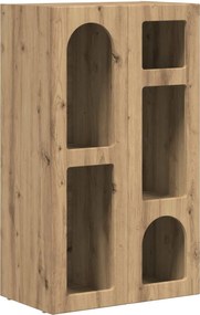 vidaXL Πλαϊνό γραφείο Artisan Oak 59 x 35 x 100,5 εκ