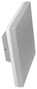 Adeleq Led Απλίκα Aλουμινίου Έμμεσου Φωτισμού Τετράγωνη 10W 4000Κ Γκρι 9-89896