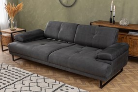 3-Seat Sofa-Bed Mustang - Anthracite Anthracite