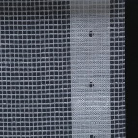 vidaXL Μουσαμάδες με Ύφανση Leno 2 τεμ. Λευκοί 3 x 3 μ. 260 γρ./μ²