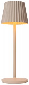 Φωτιστικό Επιτραπέζιο Lucide 27889-02-38 JUSTINE Μπεζ/Κρεμ (Beige/Creme) 2700 K