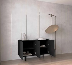 Κονσόλα Μαύρο CLOPRA 120x40x19