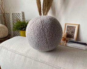 Διακοσμητικό Μαξιλάρι Γκρι TEDDY TOP 25 25x25x25