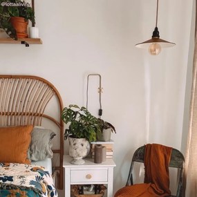 LED Λαμπτήρας C55 Γλόμπος G95 Μελί Νήμα Cage 7W E27 Dimmable 2700K