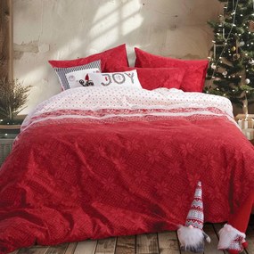 Φανελένια Σεντόνια Μονά (Σετ) Nef-Nef Homeware Holly Jolly Red
