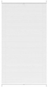 vidaXL Πλισέ ρόλερ σκίασης 110x200cm Λευκό