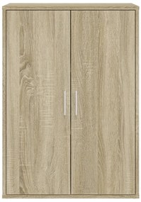 vidaXL Συρταριέρα Sonoma Δρυς 60x31x84 εκ. Επεξεργασμένο Ξύλο
