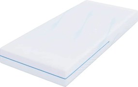 vidaXL Στρώμα Μέτρια σκληρό 80 x 200 cm Λευκό
