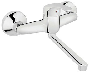 Μπαταρία Νιπτήρος Εντοιχισμού Basic BBC3 Chrome Ferro Metal