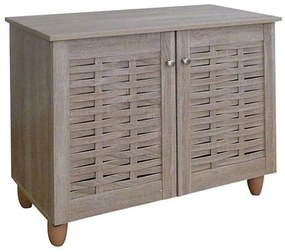 Παπουτσοθήκη 39.0006 77Χ34Χ68cm   Με 2 Πόρτες Oak Sonoma Μελαμίνη