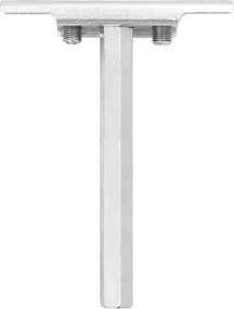 vidaXL Πλωτά στηρίγματα ραφιών 12 τεμ. Ø12x100 χιλ. Ανθρακοχάλυβας