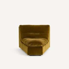 Πολυθρόνα σύνθεσης από βελούδο, GIULIANO