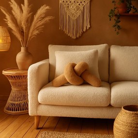 Διακοσμητικό Μαξιλάρι Καφέ ASK DUGUM 44x22x18