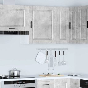 VidaXL ντουλάπι τοίχου κουζίνας "Porto" Σκυρόδεμα Γκρι