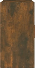 vidaXL Ντουλάπι Τοίχου Καπνιστή Δρυς 60x30x60 εκ. Επεξεργασμένο Ξύλο