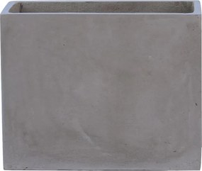 FLOWER POT-2 Cement Grey 50x20x40cm   1τμχ