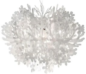 Κρεμαστό Φωτιστικό Οροφής 1xE27 Λευκό Φ48cm Fiorella FIOSS00WHT01T00000EU Slamp-FIOSS00WHT01T00000EU-Λευκό FIOSS00WHT01T00000EU