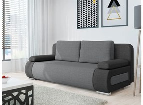 Καναπές - κρεβάτι Mena με αποθηκευτικό χώρο, 200x92x77cm, Γκρι - PL5273