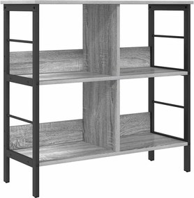 vidaXL Ράφι Βιβλίων 4 επιπέδων 82 x 32 x 79 εκ. Επεξεργασμένο Ξύλο