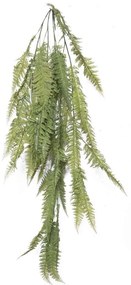 Τεχνητή Κρεμαστή Φτέρη Cinnamon Anomus 9491-7 130cm Green Supergreens Polyethylene,Fabric