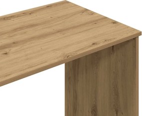 vidaXL Γραφείο Αρτισιανή Δρυς 102x50x76 εκ. από Επεξεργασμένο Ξύλο