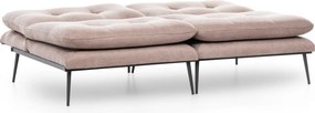 Τριθέσιος Καναπές Κρεβάτι Μινκ RANAS 95x180x95