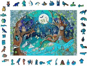 Παζλ Ravensburger 17516 Fantasy Forest Ξύλο 500 Τεμάχια