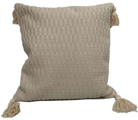 Μαξιλάρι Διακοσμητικό (Με Γέμιση) DWTA1001 White Espiel 42X42 Ύφασμα