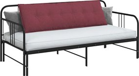 vidaXL Μαξιλάρι Πλάτης Κόκκινο 160 x 19 x 50 εκ ύφασμα