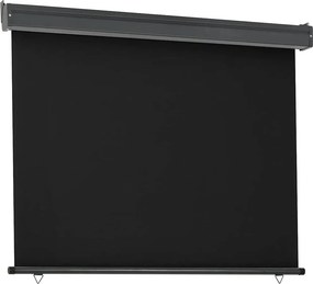 vidaXL Σκίαστρο Βεράντας Πλαϊνό Μαύρο 125 x 250 εκ.