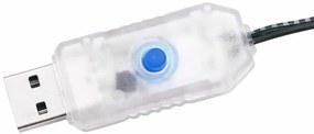 vidaXL Δέντρο από Φωτάκια 240 LED Εσωτ./Εξωτ. Χώρου 118 x 180 εκ.