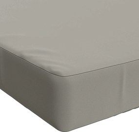 vidaXL Μαξιλάρια Παγκάκια SOEST 2 τμχ. 100% Πολυεστέρας Γκρι