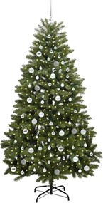 vidaXL Τεχνητό Χριστουγεννιάτικο Δέντρο 210 cm 300 LED Θερμό λευκό