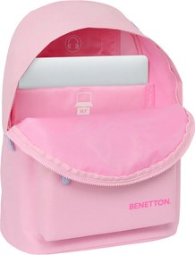 Σχολική Τσάντα (31x16x41) Benetton Pink