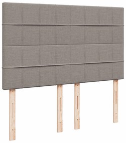 ΚΡΕΒΑΤΙ BOXSPRING ΜΕ ΣΤΡΩΜΑ TAUPE 140X200 ΕΚ. ΥΦΑΣΜΑΤΙΝΟ 3291307