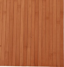 vidaXL Χαλί Ορθογώνιο Καφέ 80 x 200 εκ. Μπαμπού