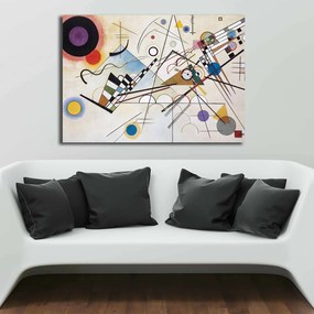 Decorative Canvas Painting 70100KANDINSKY006 Multicolor