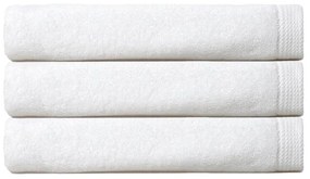 Πετσέτα 02.100.05 White Cryspo Trio Σώματος 90x150cm 100% Βαμβάκι