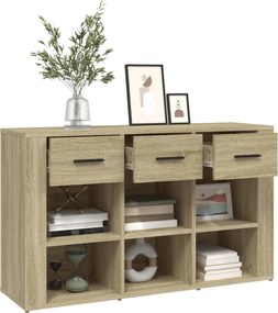 vidaXL Ντουλάπι Sonoma Δρυς 100x30x59,5 εκ. από Επεξεργασμένο Ξύλο